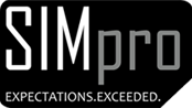 SIMpro logo